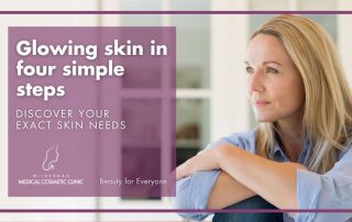 Glowing skin in four simple steps: Discover your exact skin needs