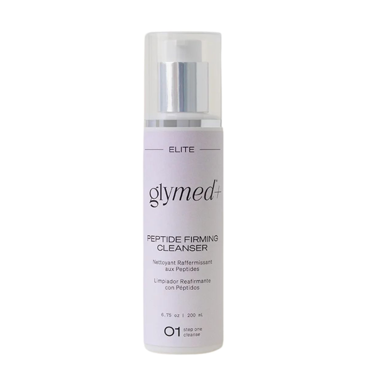 Glymed+ - Peptide Firming Cleanser - Product Bottle -