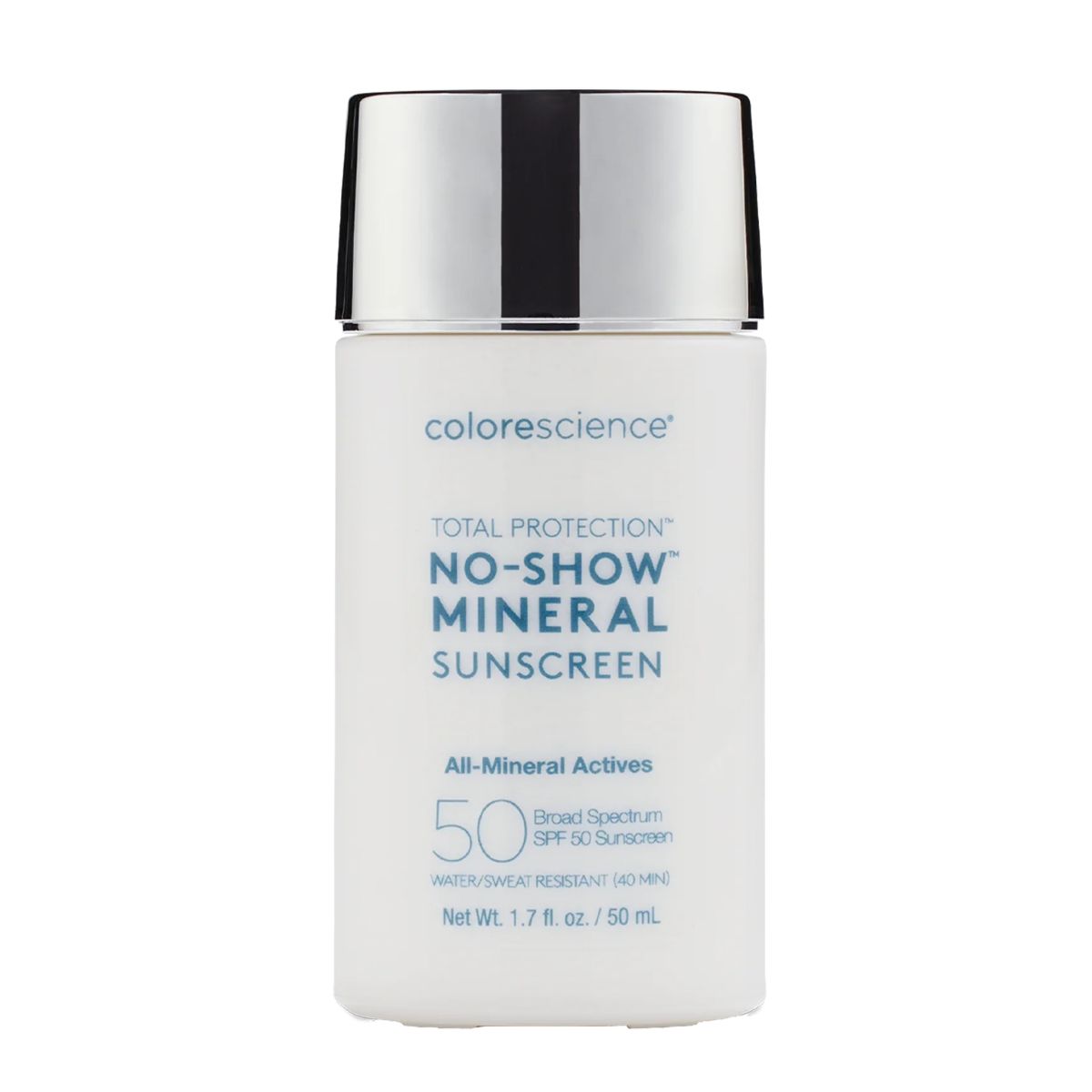 Colorescience - Total Protection NO-SHOW Mineral Sunscreen SPF 50 – 50ml - Product Bottle