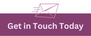 Get in Touch Today - Image Banner for the sidebar with 1 small envelope flying on top of the label