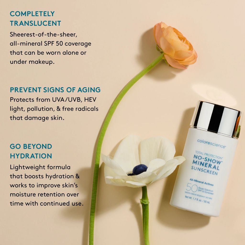 Total Protection™ NO-SHOW™ Mineral Sunscreen SPF 50 - 50ml - Image 8