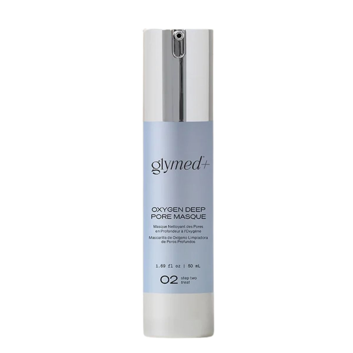 Glymed+ - Oxygen Deep Pore Masque - Product Bottle -