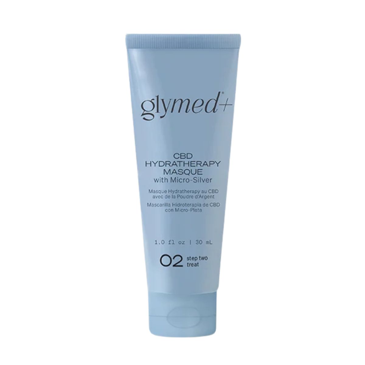 Glymed+ CBD Hydratherapy Masque with Micro Silver - Product Bottle -