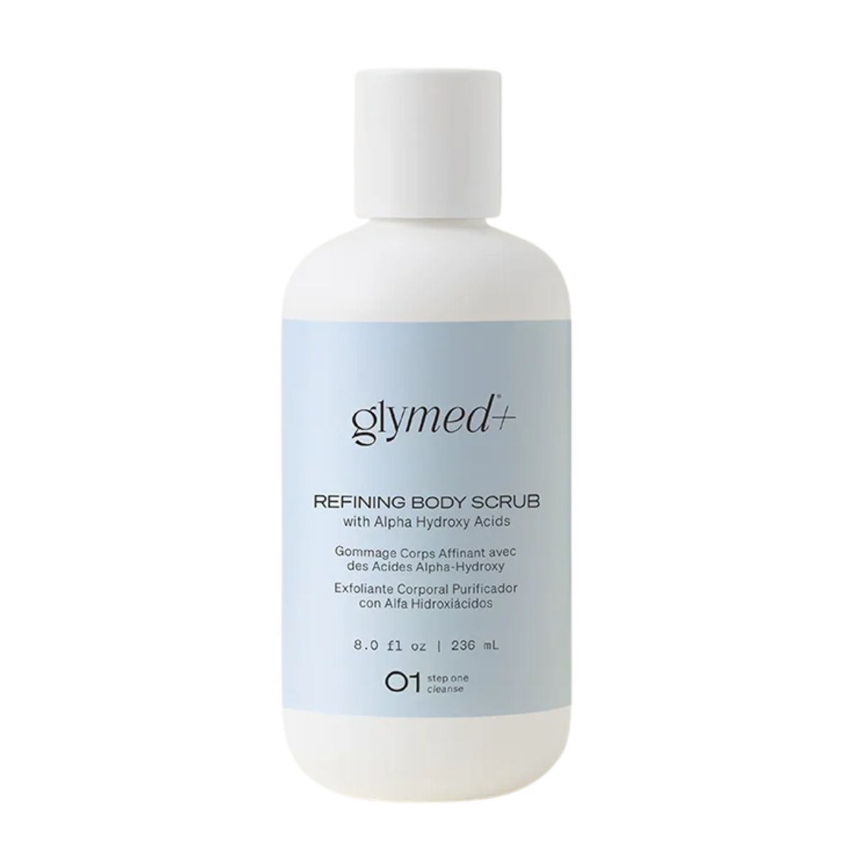 Glymed+ - Refining Body Scrub - Product Bottle -