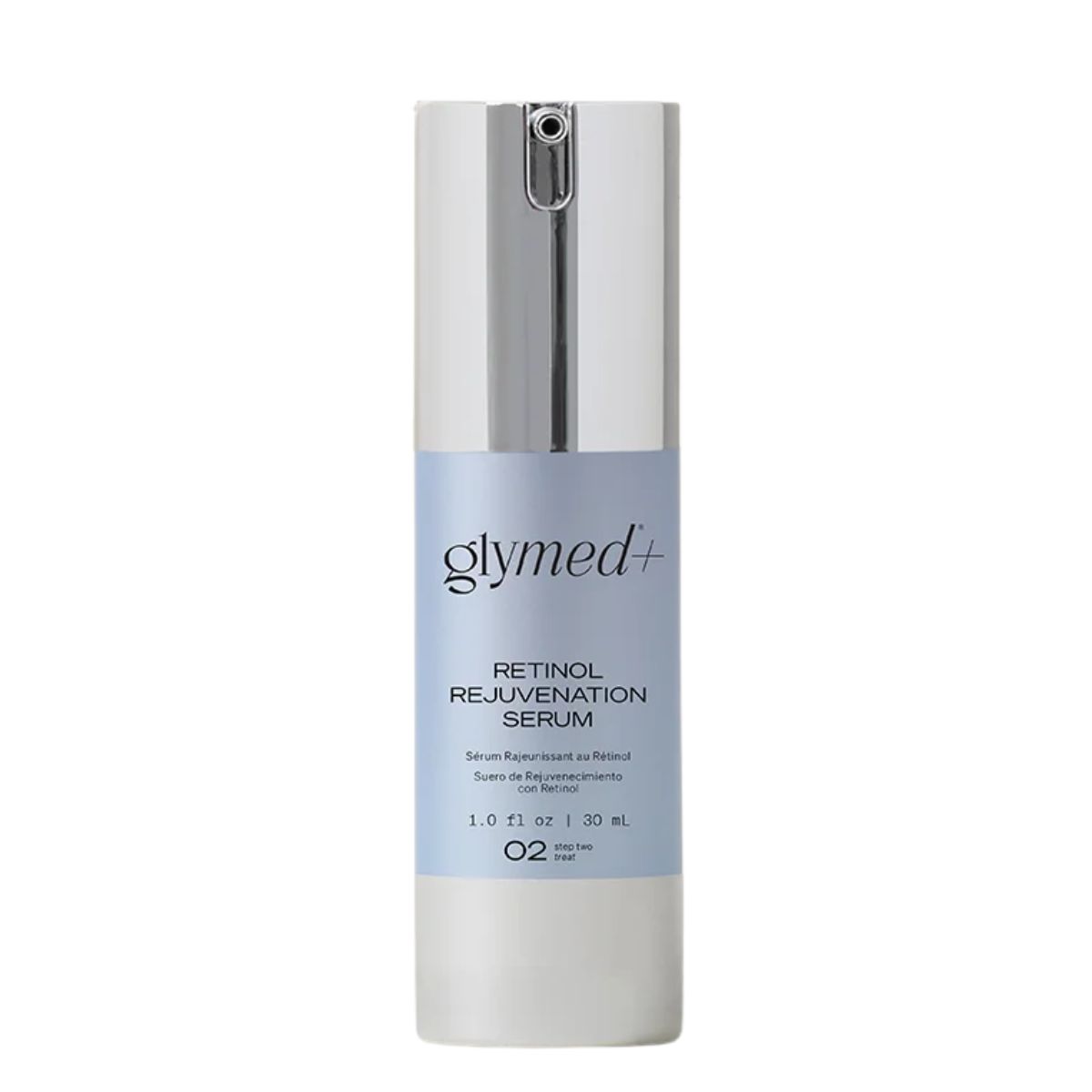 Glymed+ Retinol Rejuvenation Serum - Product Bottle -