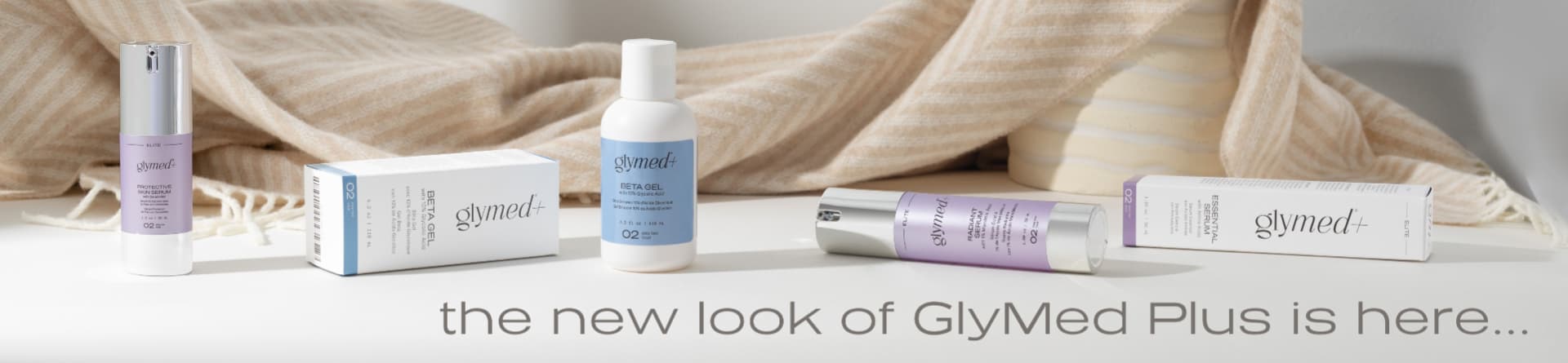 New look – Glymed Plus – Shop Category Banner New look - Glymed Plus - Shop Category Banner