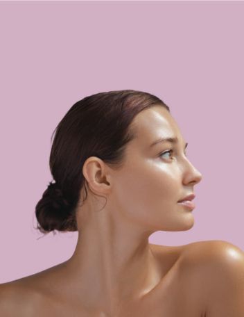 Banner-Wilderman-Cosmetic-Clinic-Mobile- Offering Now Ultrasound-Guided Injections & Filler Dissolving! - Photo of a patient receiving facial treatment at Wilderman Medical SPA.
